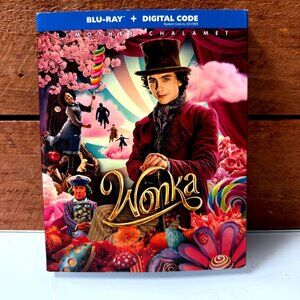 Wonka (4K Ultra HD, 2024) Factory Sealed w/ Slipcover + Digital Code Movie NEW